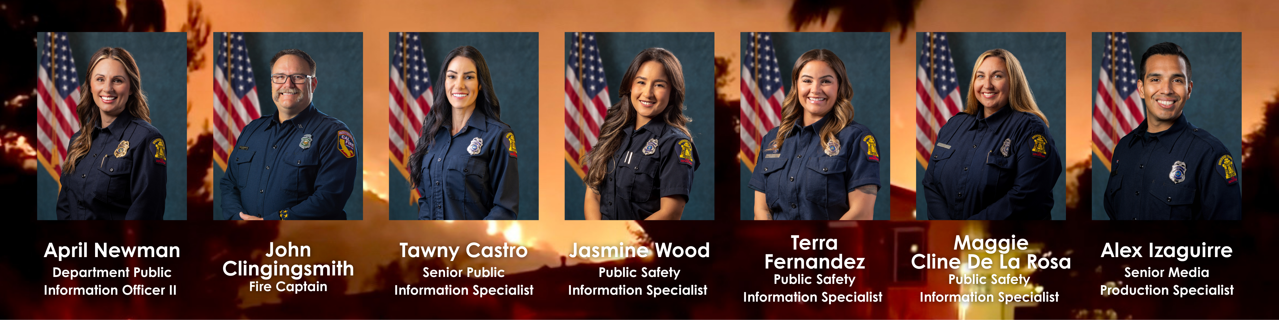 Riverside County Fire Public Information Office Team